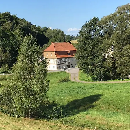 Ferienwohnung Richtermuehle Saupsdorf Buitenkant foto